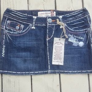 Denim Skirt Waist 32"